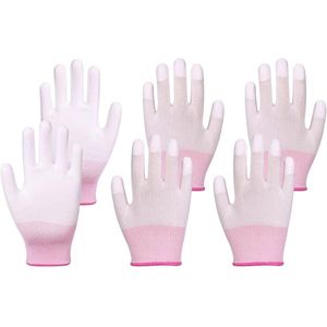 ByShane - Hittebestendige handschoenen voor krullend haar | 3 stuks | Salonhulp | Antislip