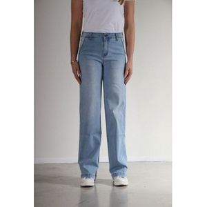 New Star - Broek Neva stone used wide leg dames L32 - maat 28