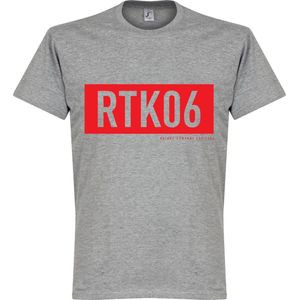 Retake RTK06 Bar T-Shirt - Grijs - M