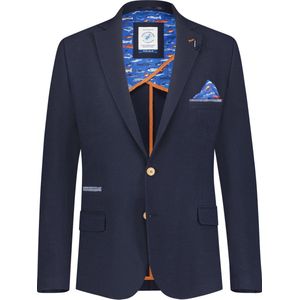 AFNF | Blazer navy bubble timeless | Heren | Navy blue | | 50
