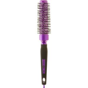Radiale borstel met keramische coating en rubberen handvat - Lichtgewicht en duurzame haarborstel voor kappers