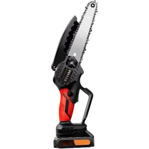 Mini Kettingzaag 15cm - Draadloze Elektrische Zaag - 21V Brusheloze Motor - 3000mAh Accu - Voor Hout & Tuinwerk