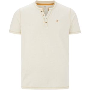 Jan Vanderstorm herren T-Shirt - 76/78 - wolwit