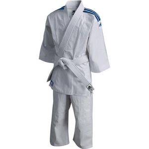 Adidas Judopak Evolution II J250 Wit/Blauw - 100