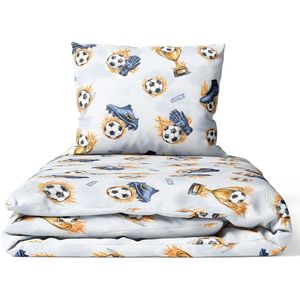 Voetbalbeddengoedset 135x100cm - 100% katoen