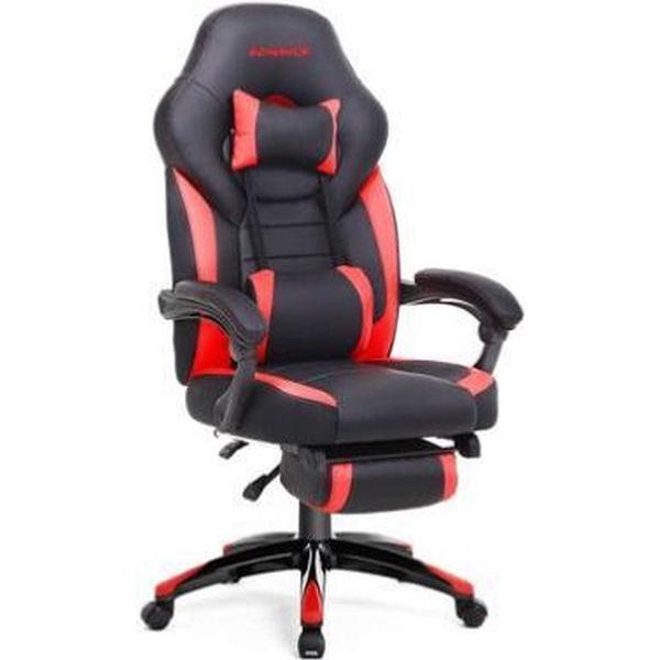 Gamestoel bureaustoel voor volwassenen velda rood gaming stoel - meubels  outlet | | beslist.nl