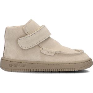 Baby | Klittenbandschoenen | Meisjes, jongens | Taupe | Leer | Shoesme | Maat 20