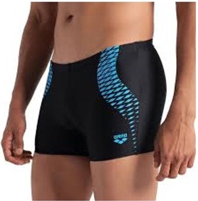 Arena - Openings Zwemboxer - Zwart - MaxFit Eco - UPF 50+ Bescherming