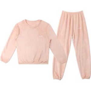 Warme Winter Pyjama Set voor Kinderen met Lange Mouwen van Zachte Fleece