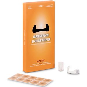 Breathe Boosters - Magnetische Neusstrips - Transparant - 30 Sessies