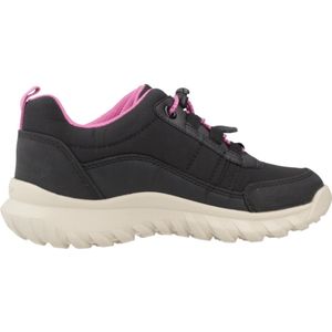 Geox J Simbyos Girl B ABX, meisjespantoffels, Zwart, 27 EU
