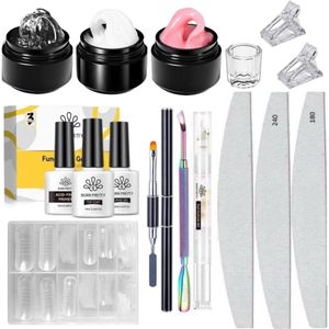 Born Pretty - Builder gel - Set - HEMA-vrij - Buildergel - Builder gel nagels - Builder gel set - Builder gel gel nagels - Gelnagels - Gel nagels - Gel voor nagels - Hard gel - Polygel