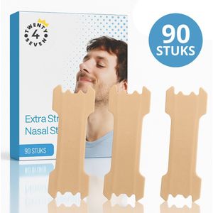 Twenty4seven - Anti Snurk Neusstrips - 90 Stuks - Neuspleisters