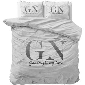 Dekbedovertrek - Wit - Katoen - 1 Persoon