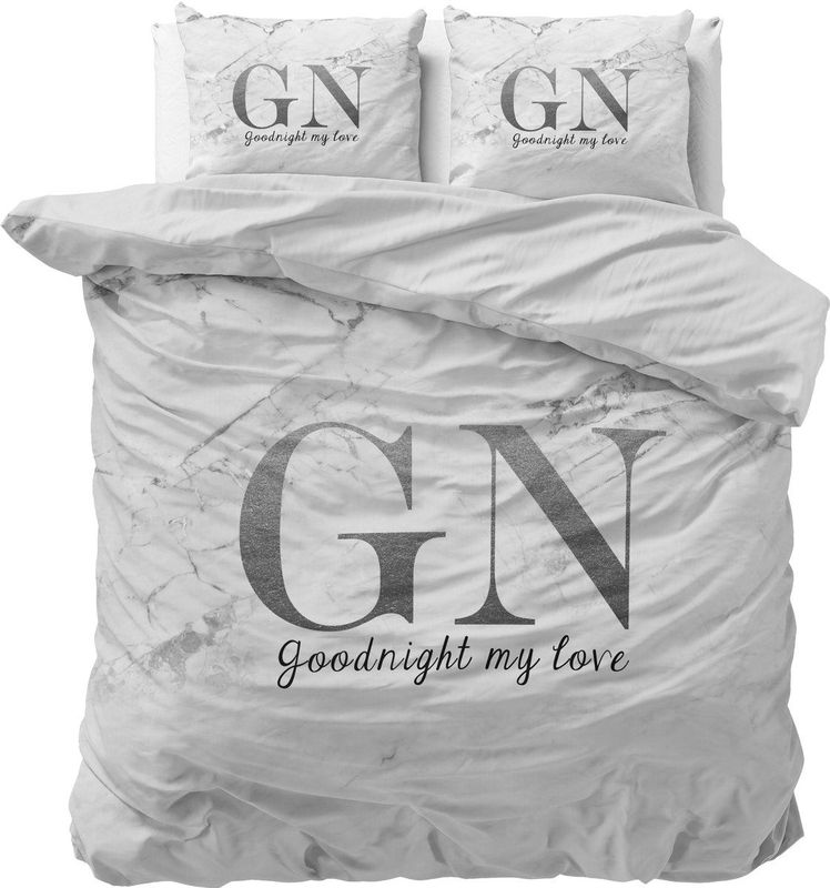 Dekbedovertrek - Wit - Katoen - 1 Persoon