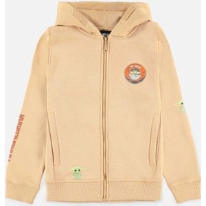Star Wars - The Mandalorian Vest Met Capuchon Kinderen - Kids 134/140 - Beige