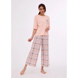 Cornette Katoenen Pyjama Dames Volwassenen Kama 845/386 38 / M