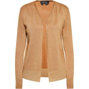 usha - Vest - Metallic - Korte Mouwen - V-halslijn