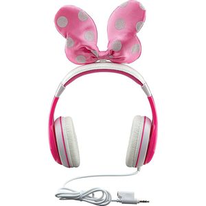Disney Junior Minnie Koptelefoon - Headphones - Hoofdtelefoon met strik - Roze