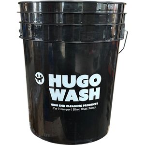 Hugo Wash - Grit Bucket - 20L - Autowas Emmer - Inclusief Rooster
