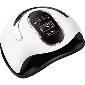 YUBBI 168Watt UV LED Nagellamp - Nageldroger voor Gellak - 36 LED Lampen - Auto Sensor - Wit