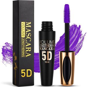 MAXFINE |Paarse Mascara | Verlengende Mascara | Waterproof mascara | Volume mascara | Lengte mascara | Mascara voor langere wimpers| tube mascara | tubing mascara | Volum Express Magnum | Waterproof Mascara | 5D Technologie |Paars