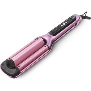 Bolture - Wafeltang Haar - Rose Rood - Automatische Golvenkrultang - Haarkruller