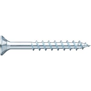 Wurth - ASSY 4 CSMP staal verz. DD verz.kop freesholtes RW - ASSY® 4 CSMP universele schroef Staal verzinkt deeldraad verzonken kop met freesholtes - x 500 st - Interne aandrijving RW20
