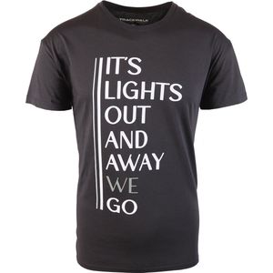 Trackwalk t-shirt heren F1 Its lights out – zwart – maat XXL – formule 1