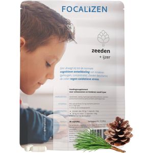 FOCALiZEN - Concentratie van kinderen - met of zonder ADHD - 30 capsules