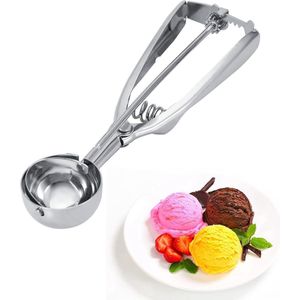 Koekjeslepel - Vaatwasserbestendige IJsschep - Roestvrijstalen IJsschep (6CM)