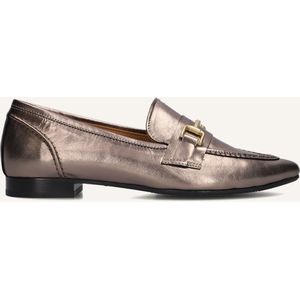 Loafer - Bronskleurig - Leer - Met Goudkleurige Horsebit