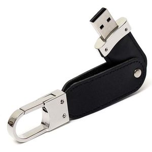 Usb stick leer 128GB 3.0 – lederen leather leren sleutelhanger