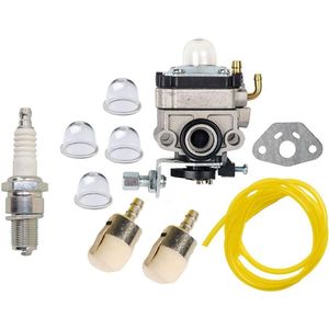 Carburateur Carb Kit Primer Lamp Brandstof Lijn Filter Honda GX22 GX31 FG100 Mantis Tiller String Trimmer Borstel Cutter