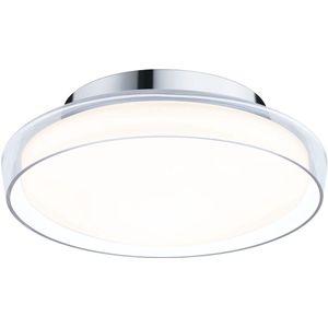 Selection Bathroom LED-plafondlamp Luena IP44 3000K 600lm 230V 11,5W Glas, Chroom