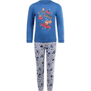 Hele gave jongens pyjama COSMIC van het bekende merk PEBBLE STONE maat 116