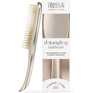 Ontwarrende Haarborstel - Perfect voor Nat Haar, Goud - 1 Stuk