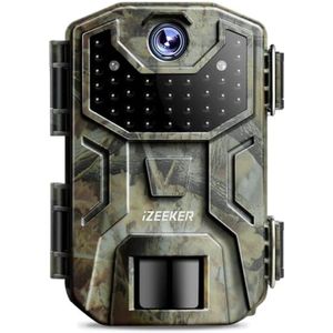 Wildcamera 32MP HD met Infrarood Nachtzicht en Waterdichte Behuizing voor Faunaobservatie