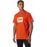 Helly Hansen - Box T - T-shirt - Oranje - Korte Mouwen - Biologisch Katoen