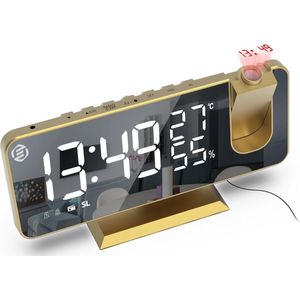 Equivera Wekkerradio Op Netstroom - Klokradio - Wekkerradio - Klokradio Met Wekker - Wekkerradio Dab - Wekker Dab Radio