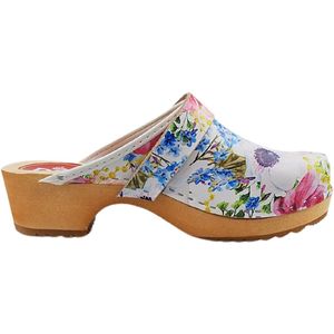 DINA Zweedse klompen bloemenfeest
