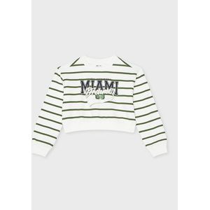 Ativo Kid Girl Sweatshirt Kort Maat 152 95% Katoen 5% Polyester