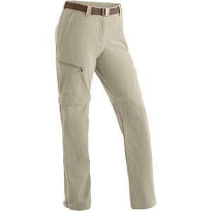 Dames - Wandelbroek - Lichtbruin - 90% Polyamide, 10% Elastaan - Afritsbaar