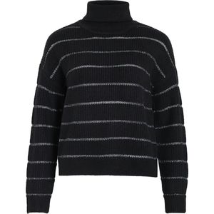 VILA - VIZAZA - Trui - Zwart - Knitwear - Lange Mouw