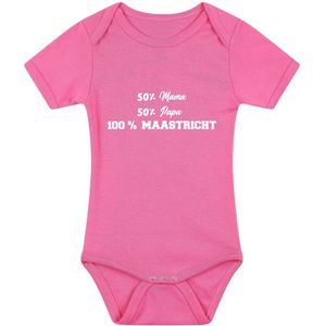 100 % Maastricht Babyromper - geboorte - baby - cadeau - rompertje