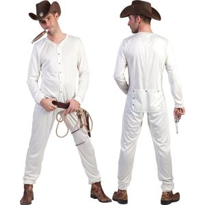Cowboy ondergoed kostuum voor volwassenen - Verkleedkleding - M/L