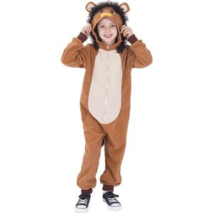 Kids Animal Onesie Kostuum voor Jongens en Meisjes 4-14 Jaar - Tijger, Aap, Kat, Leeuw, Dalmatiër