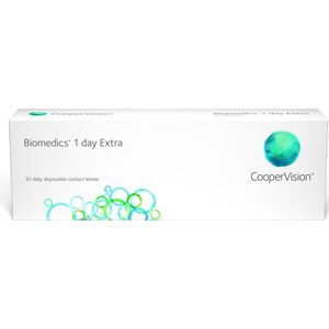 +4.00 - Biomedics® 1 day Extra - 30 pack - Daglenzen - BC 8.80 - Contactlenzen