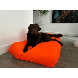 Dog's Companion Hondenkussen / Hondenbed - S - 70 x 50 cm - Oranje Water- en Vuilafstotende Coating - Waterafstotend