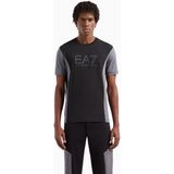 EA7 Emporio Armani - 6DPT23_PJVPZ - T-shirt - Zwart - Korte Mouwen